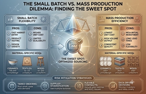 The Small Batch vs. Mass Production Dilemma: Finding the sweet spot